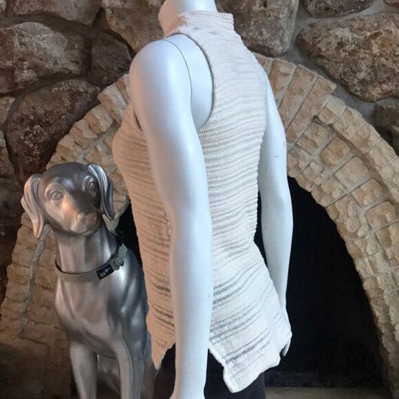 Anthropologie Dolan Piedra Cream Tunic Sheer Tank Women's Size XS - Picture 3 of 9